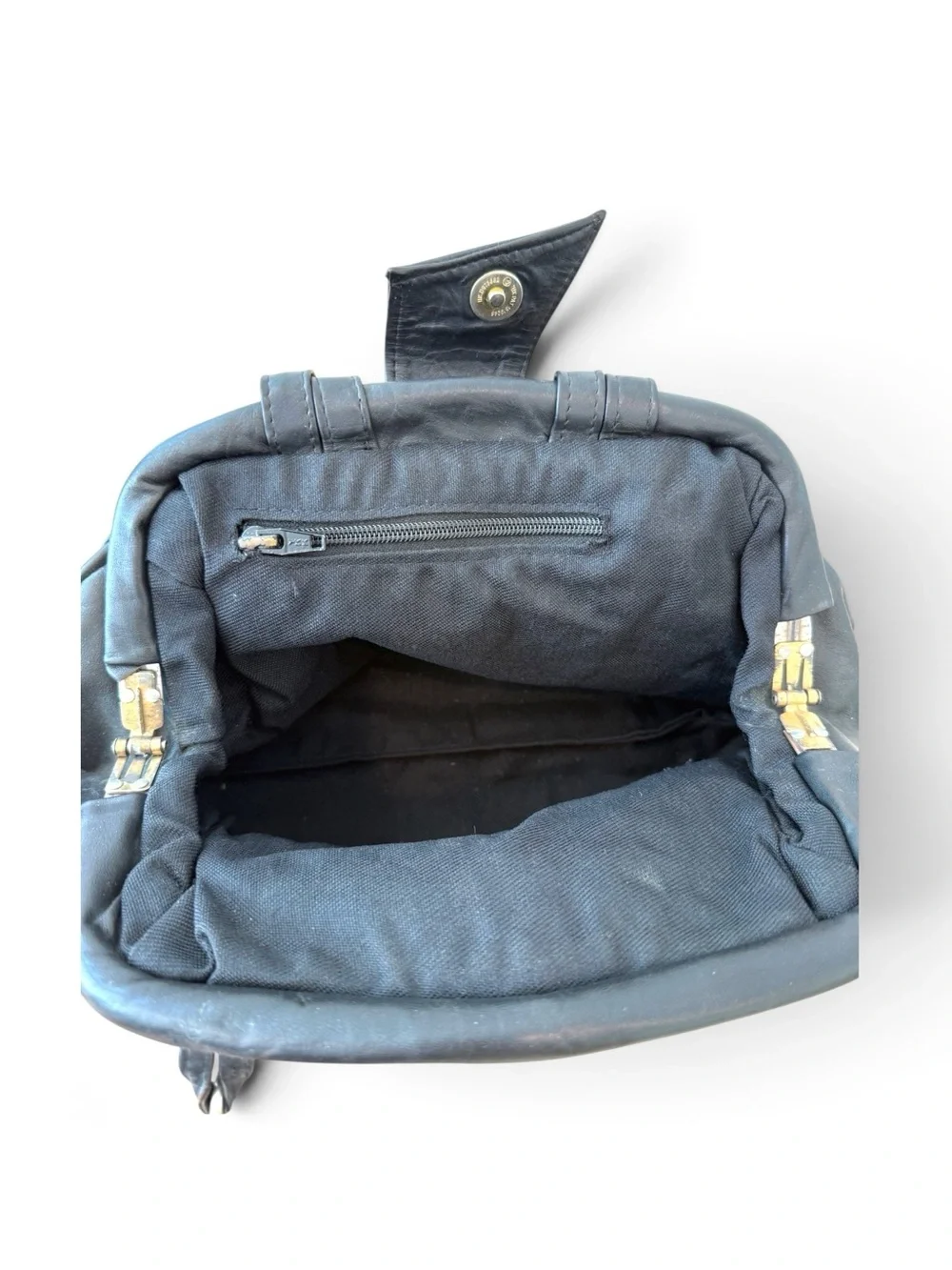 Vintage 80’s Embellished Leather Women’s Shoulder Bag